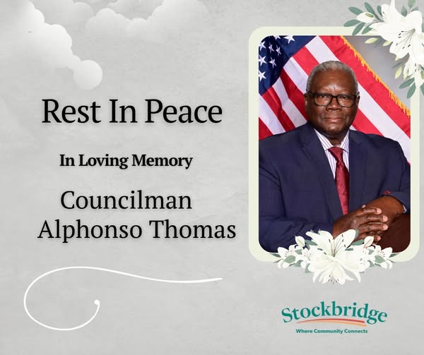 Stockbridge Councilman Alphonso Thomas Dies, Leaving a Lasting Legacy of Community Service